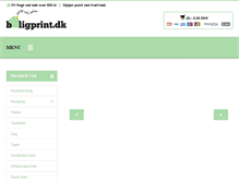 Tablet Screenshot of boligprint.dk